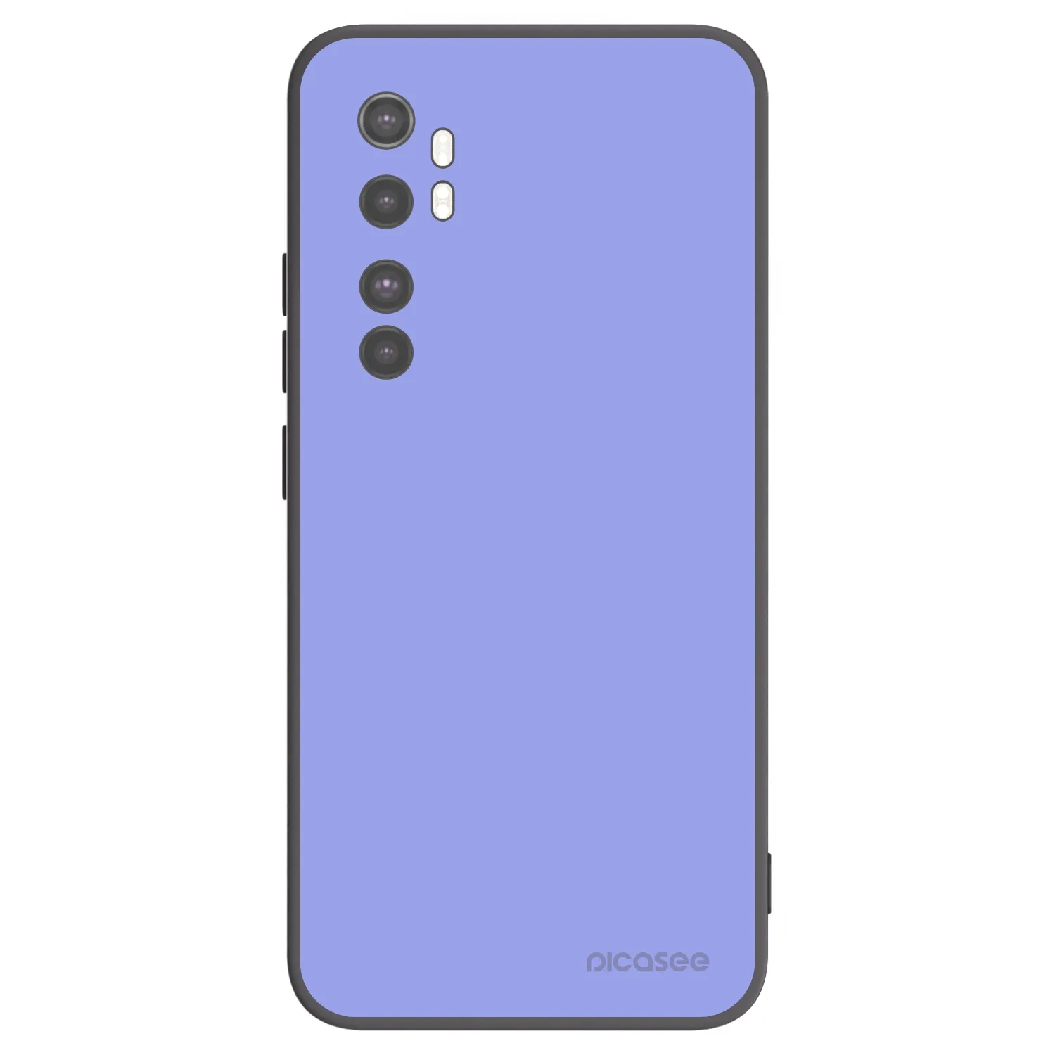Picasee silikonowe czarne etui na Xiaomi Mi Note 10 Lite - Sky Whisper