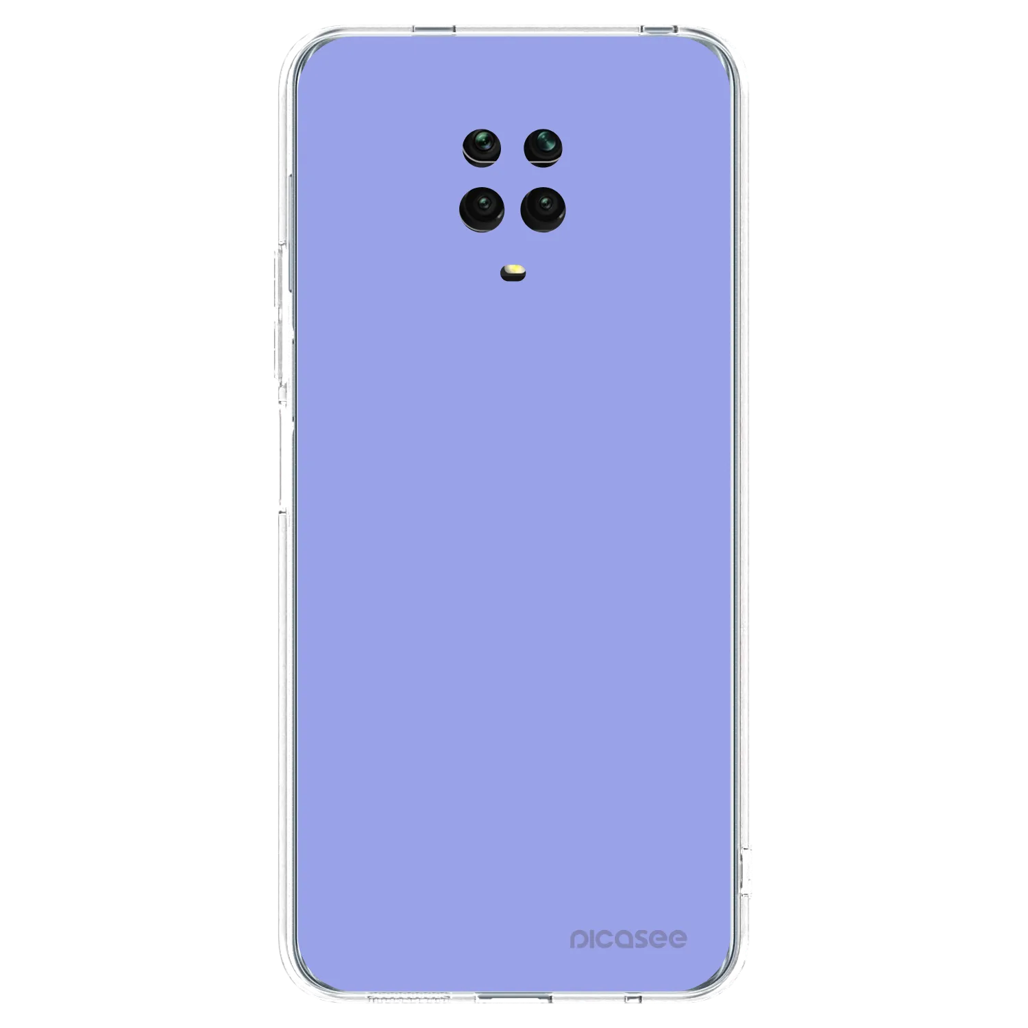 Picasee silikonowe przeźroczyste etui na Xiaomi Redmi Note 9S - Sky Whisper