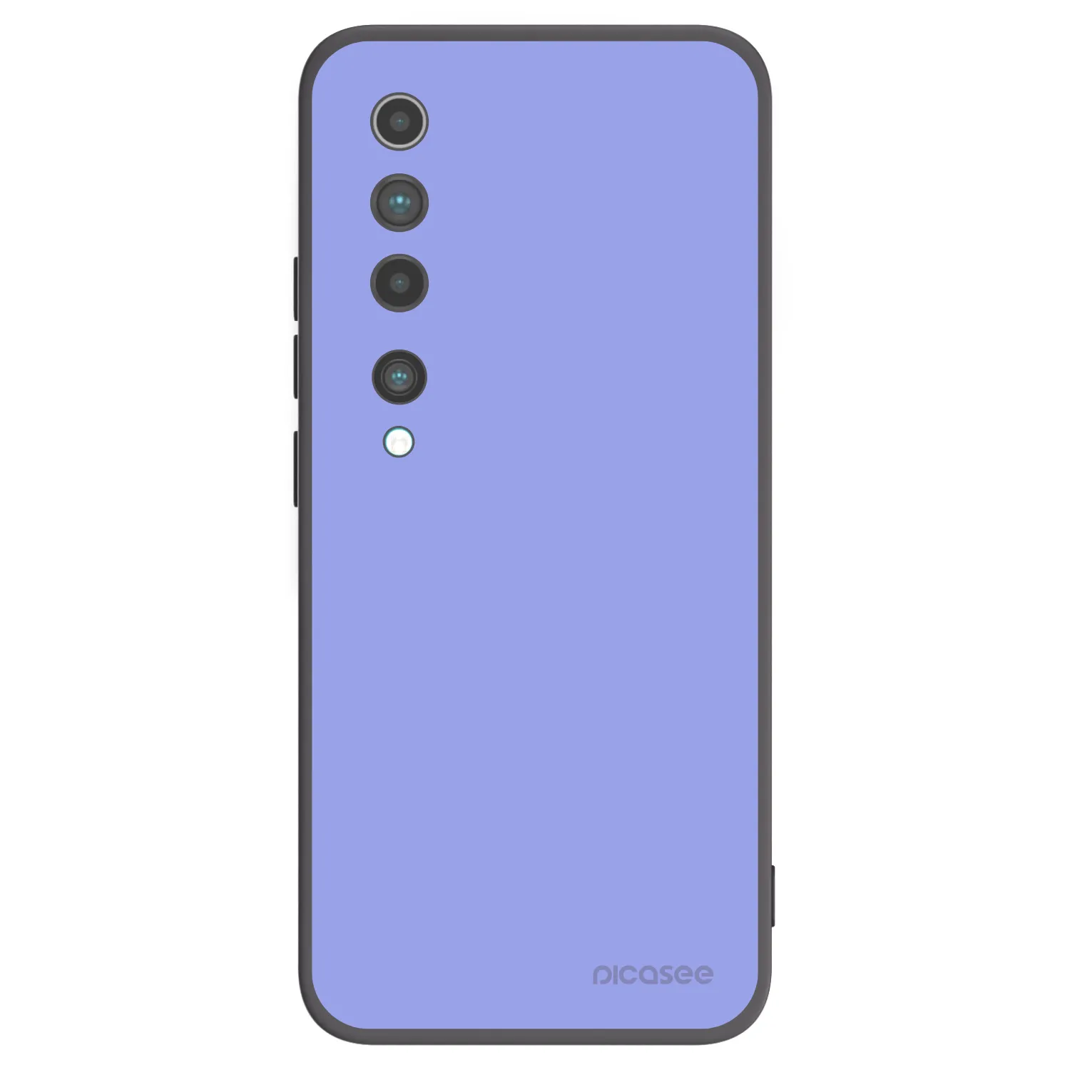 Picasee silikonowe czarne etui na Xiaomi Mi 10 - Sky Whisper