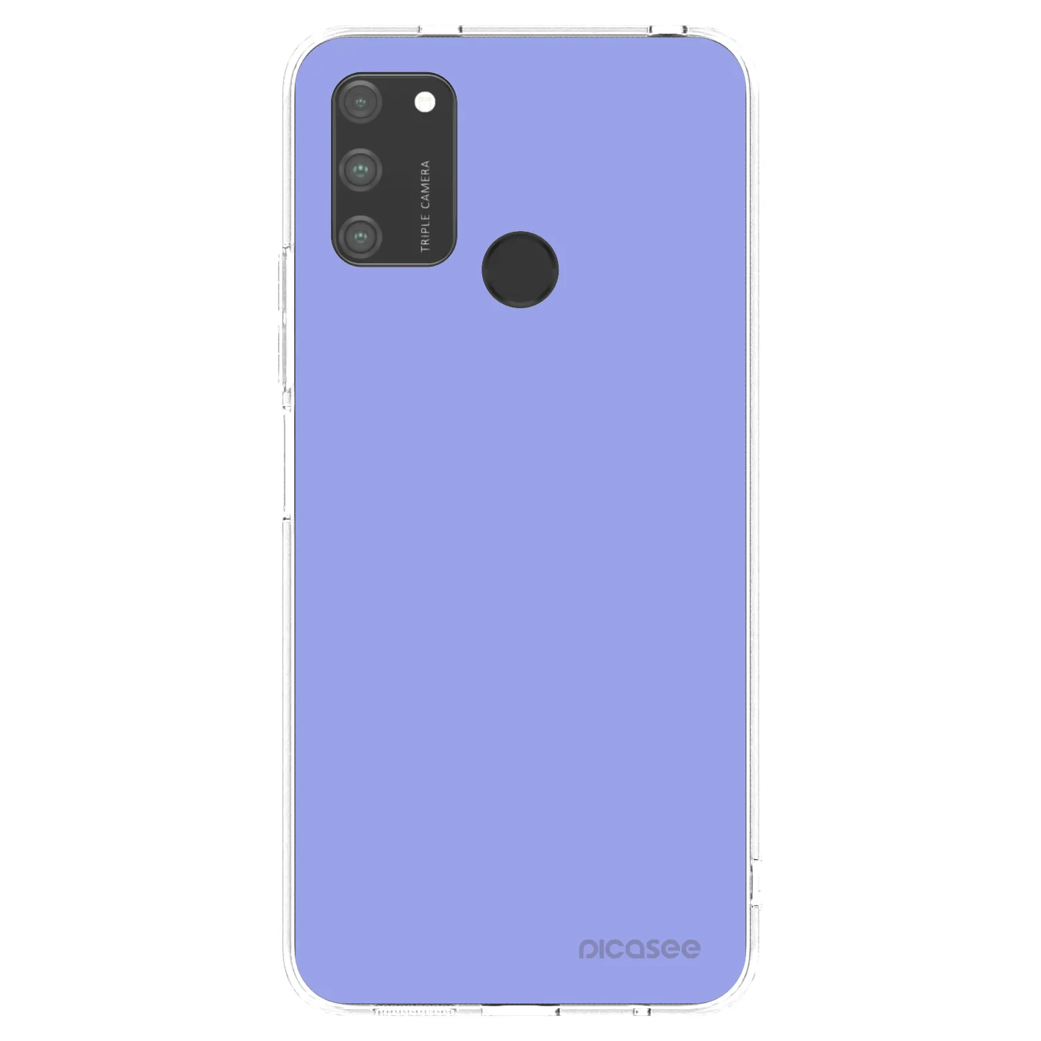 Picasee silikonowe przeźroczyste etui na Honor 9A - Sky Whisper