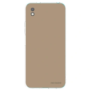 Picasee silikonowe czarne etui na Xiaomi Redmi 9A - Soft Sand