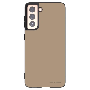 Picasee silikonowe czarne etui na Samsung Galaxy S21 5G G991B - Soft Sand