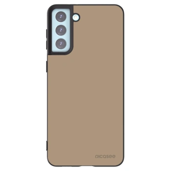Picasee silikonowe czarne etui na Samsung Galaxy S21+ 5G G996F - Soft Sand