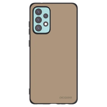 Picasee silikonowe czarne etui na Samsung Galaxy A72 A725F - Soft Sand