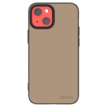 Picasee silikonowe czarne etui na Apple iPhone 13 mini - Soft Sand