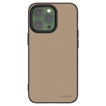 Picasee silikonowe czarne etui na Apple iPhone 13 Pro - Soft Sand