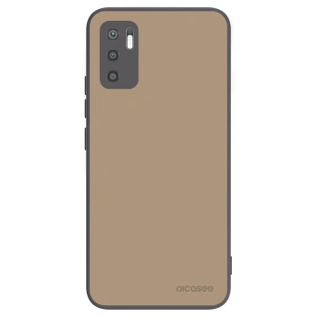 Picasee silikonowe czarne etui na Xiaomi Redmi Note 10 5G - Soft Sand