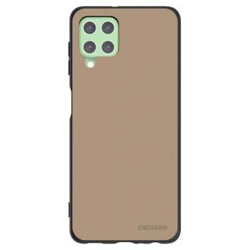Picasee silikonowe czarne etui na Samsung Galaxy A22 A225F 4G - Soft Sand