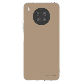 Picasee silikonowe przeźroczyste etui na Huawei Nova 8i - Soft Sand