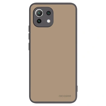 Picasee silikonowe czarne etui na Xiaomi 11 Lite 5G NE - Soft Sand