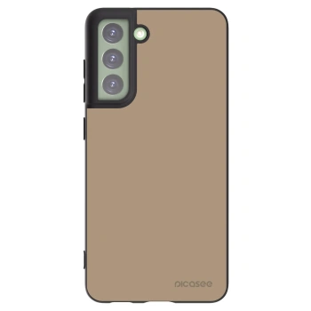 Picasee silikonowe czarne etui na Samsung Galaxy S21 FE 5G - Soft Sand
