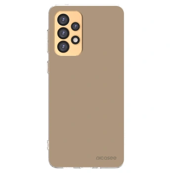 Picasee silikonowe przeźroczyste etui na Samsung Galaxy A33 5G A336 - Soft Sand