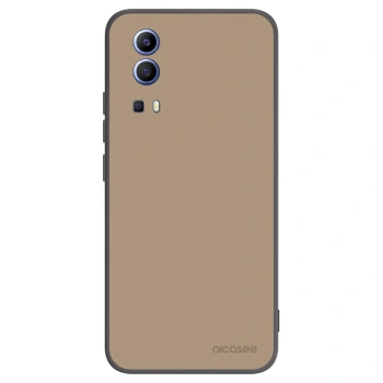 Picasee silikonowe czarne etui na Vivo Y52 5G - Soft Sand