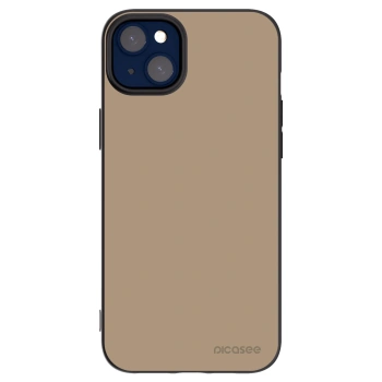 Picasee silikonowe czarne etui na Apple iPhone 14 Plus - Soft Sand