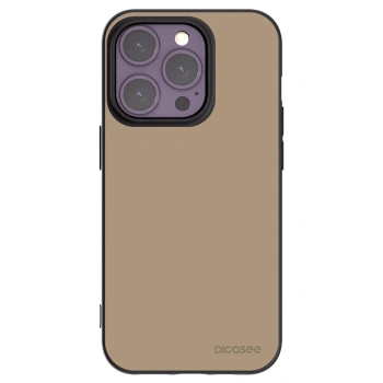 Picasee silikonowe czarne etui na Apple iPhone 14 Pro - Soft Sand