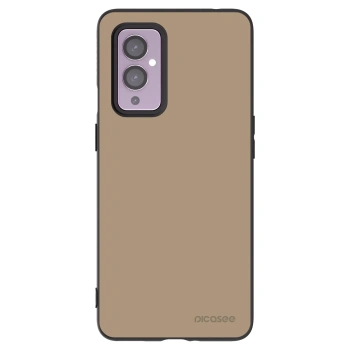 Picasee silikonowe czarne etui na OnePlus 9 - Soft Sand