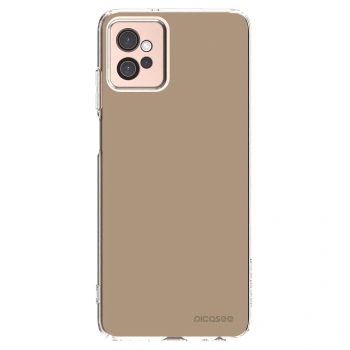 Picasee silikonowe przeźroczyste etui na Motorola Moto G32 - Soft Sand