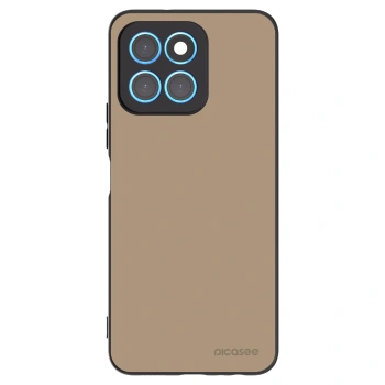 Picasee silikonowe czarne etui na Honor X6 - Soft Sand