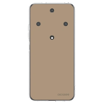 Picasee silikonowe przeźroczyste etui na Honor Magic5 Lite 5G - Soft Sand