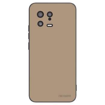 Picasee silikonowe czarne etui na Xiaomi 13 - Soft Sand
