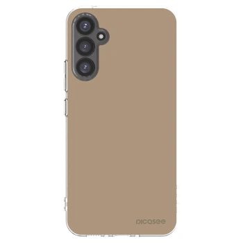 Picasee silikonowe przeźroczyste etui na Samsung Galaxy A34 5G A346B - Soft Sand