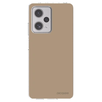Picasee silikonowe przeźroczyste etui na Xiaomi Redmi Note 12 Pro+ 5G - Soft Sand