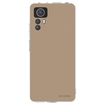 Picasee silikonowe przeźroczyste etui na Xiaomi Redmi Note 12S - Soft Sand