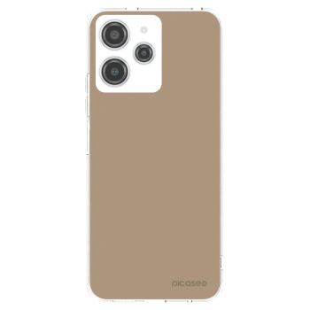 Picasee silikonowe przeźroczyste etui na Xiaomi Redmi 12 4G - Soft Sand