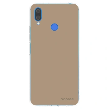 Picasee silikonowe przeźroczyste etui na Huawei Nova 3i - Soft Sand