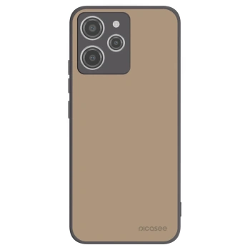 Picasee silikonowe czarne etui na Xiaomi Redmi 12 4G - Soft Sand