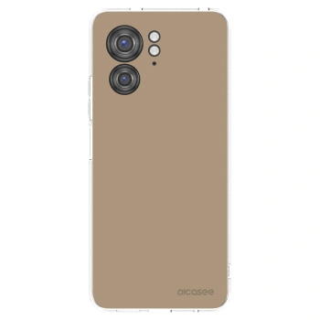 Picasee silikonowe przeźroczyste etui na Motorola Edge 40 - Soft Sand