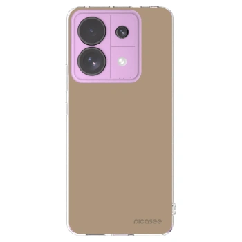 Picasee silikonowe przeźroczyste etui na Xiaomi Redmi Note 13 Pro 5G - Soft Sand