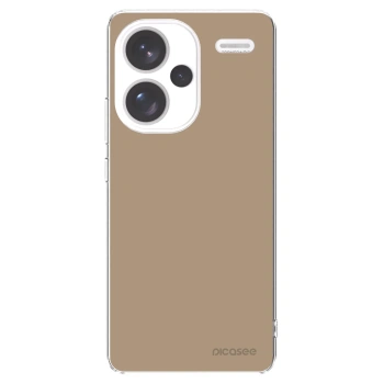 Picasee silikonowe przeźroczyste etui na Xiaomi Redmi Note 13 Pro+ 5G - Soft Sand