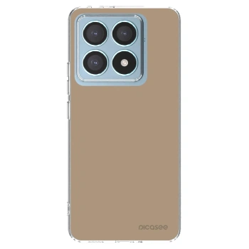 Picasee silikonowe przeźroczyste etui na Xiaomi 14T Pro - Soft Sand