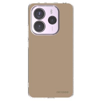 Picasee silikonowe przeźroczyste etui na Xiaomi Redmi Note 14 5G - Soft Sand