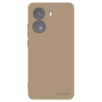 Picasee silikonowe czarne etui na Xiaomi Poco X7 - Soft Sand