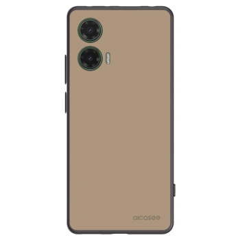Picasee silikonowe czarne etui na Motorola Moto G35 5G - Soft Sand