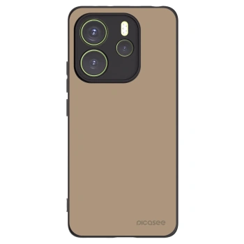 Picasee silikonowe czarne etui na Xiaomi Redmi Note 14 4G - Soft Sand