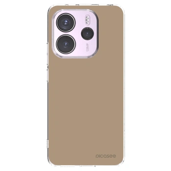 Picasee silikonowe przeźroczyste etui na Xiaomi Redmi Note 14 4G - Soft Sand