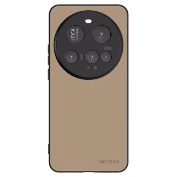 Picasee silikonowe czarne etui na Xiaomi 15 Ultra - Soft Sand