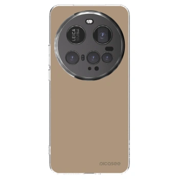 Picasee silikonowe przeźroczyste etui na Xiaomi 15 Ultra - Soft Sand