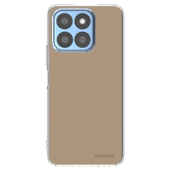 Picasee silikonowe przeźroczyste etui na Honor X8c - Soft Sand