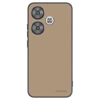 Picasee silikonowe czarne etui na Xiaomi Poco F6 - Soft Sand