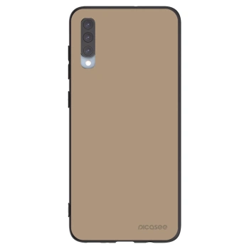 Picasee silikonowe czarne etui na Samsung Galaxy A70 A705F - Soft Sand