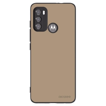 Picasee silikonowe czarne etui na Motorola Edge 60 5G - Soft Sand