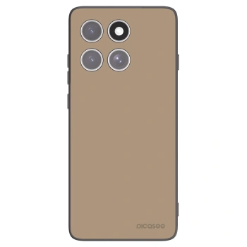 Picasee silikonowe czarne etui na Motorola Edge 60 Fusion - Soft Sand