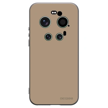 Picasee silikonowe czarne etui na Xiaomi 17 Ultra - Soft Sand