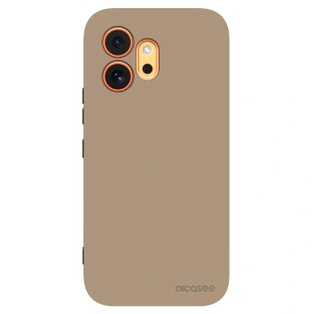 Picasee silikonowe czarne etui na Honor 600 - Soft Sand