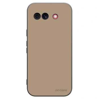 Picasee silikonowe czarne etui na Google Pixel 10a - Soft Sand