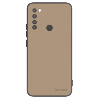 Picasee silikonowe czarne etui na Xiaomi Redmi Note 8 - Soft Sand